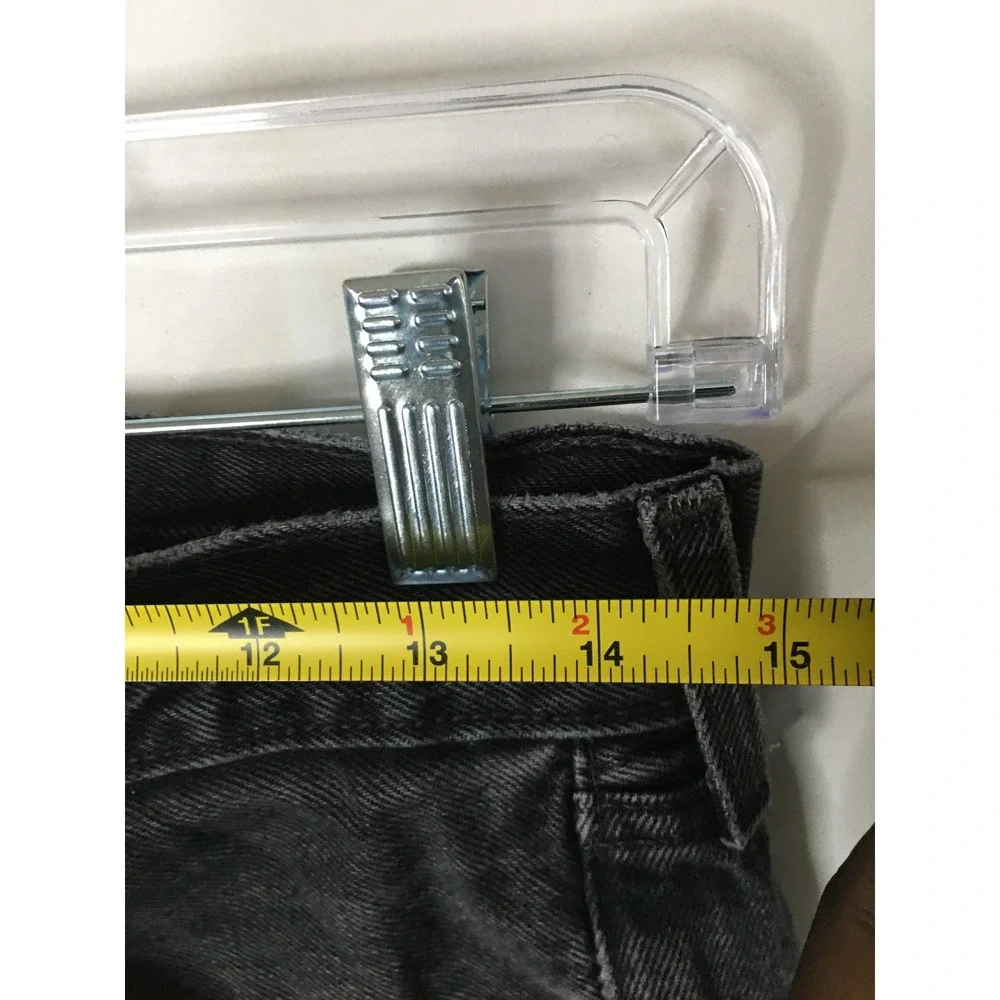 Vintage Levis 501 Black Denim Jeans Made in USA Button Fly